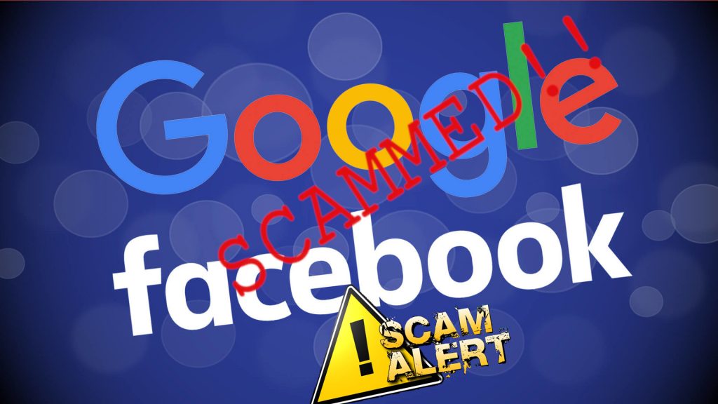 google and facebook scammed with fake invoices by 50 year old man